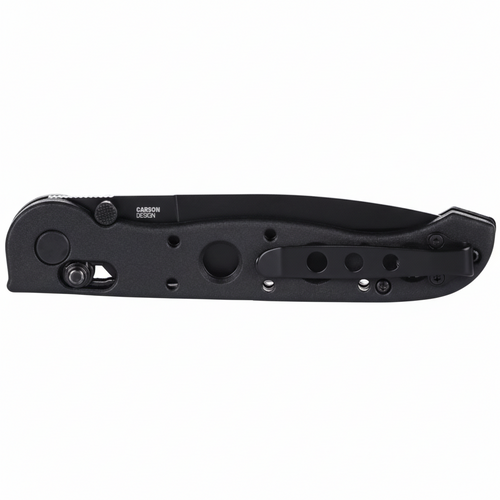 CRKT M16-03XK Spear Point Crossbar Lock Black Grivory w/D2 Black EDP Blade Finish