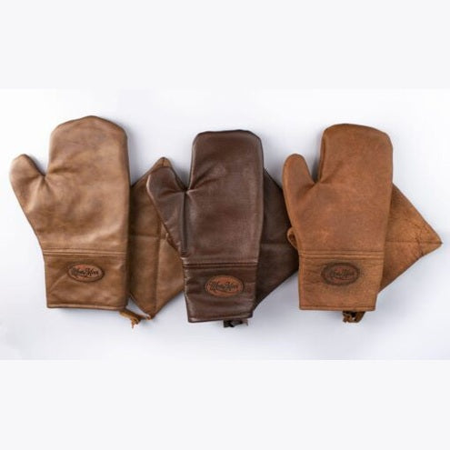 Genuine leather glove & potholder