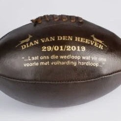 Genuine Leather Rugbyball