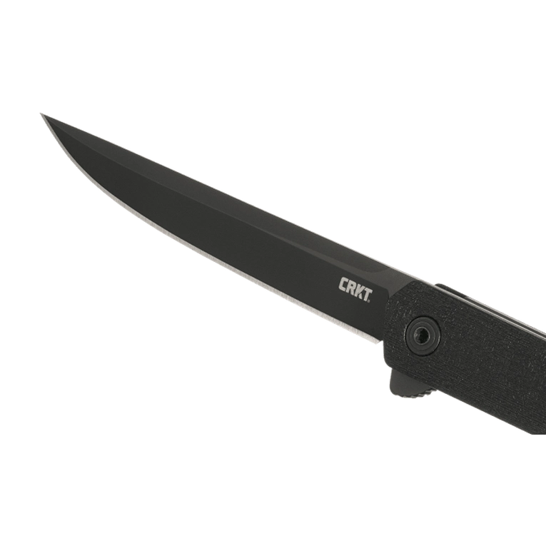 CRKT CEO Flipper Black Out w/Black EDP Blade Finish